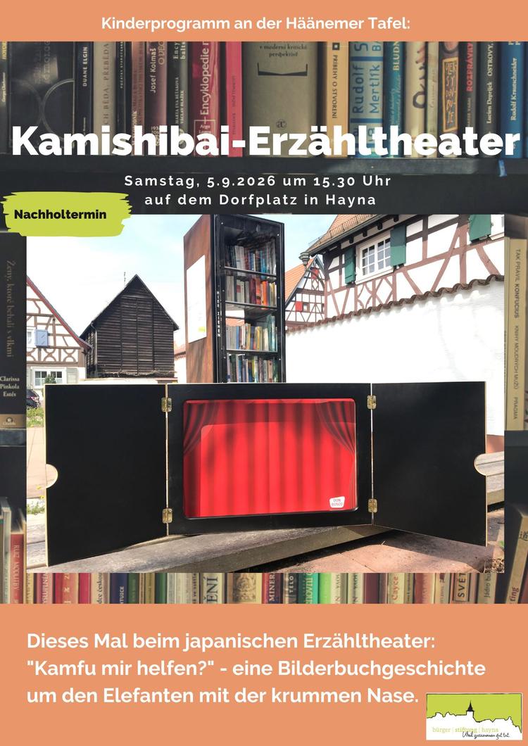 Kamishibai-Erzähltheater an der Haynaer Tafel (Nachholtermin!)