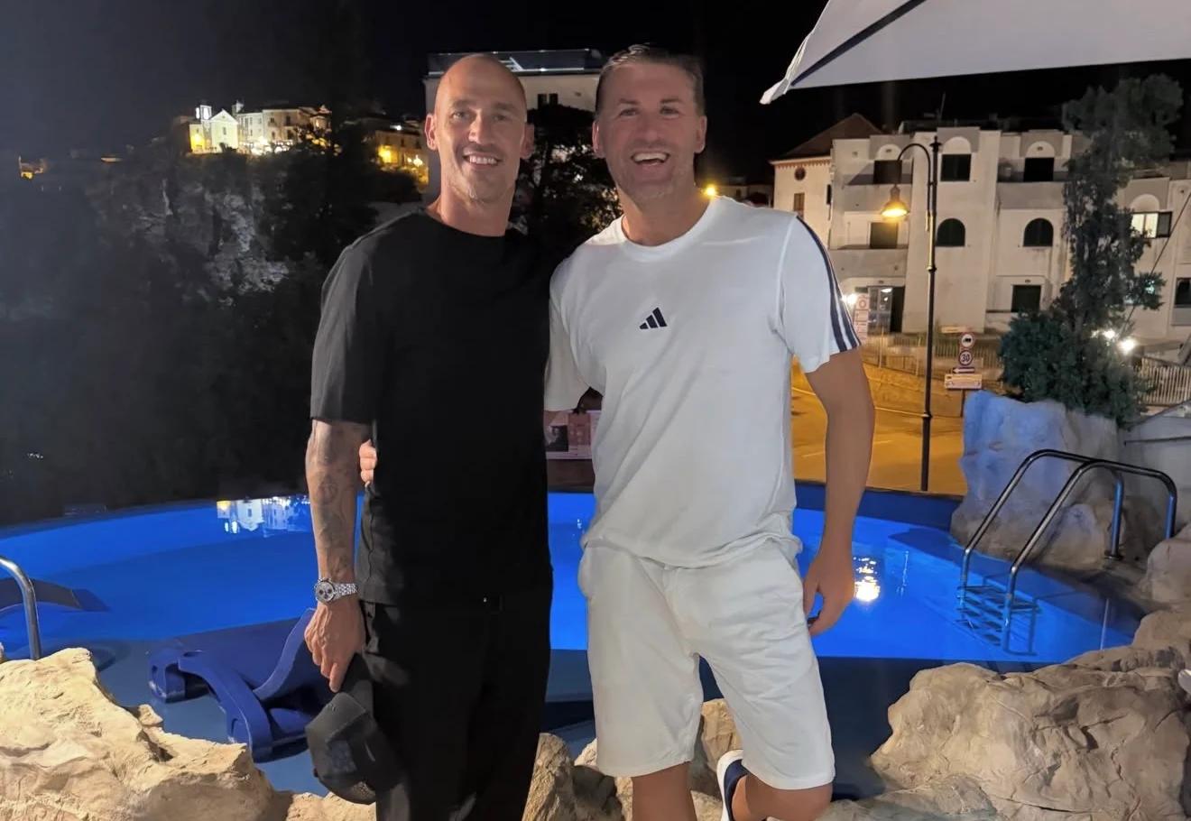 Paolo Cannavaro ad Agropoli: il relax nel Cilento con Stendardo