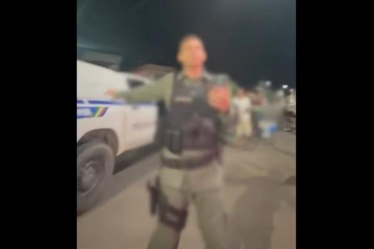 PM baleado na cabeça em Água Preta: VÍDEO mostra momento em que soldado atira