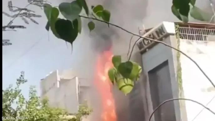 حريق فندق في نيودلهي يخلف 21 قتيلا وأكثر من 40 مصابا