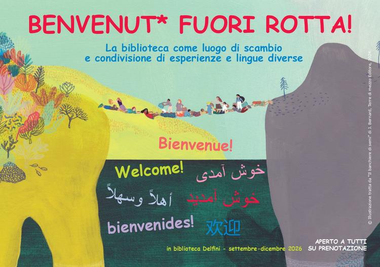 Benvenut* fuori rotta!