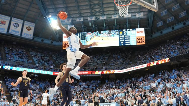 UNC's Caleb Wilson takes a page from Michael Jordan in stellar freshman season: 'It became personal' - Andscape