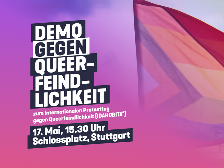 Demo gegen Queerfeindlichkeit am 17. Mai