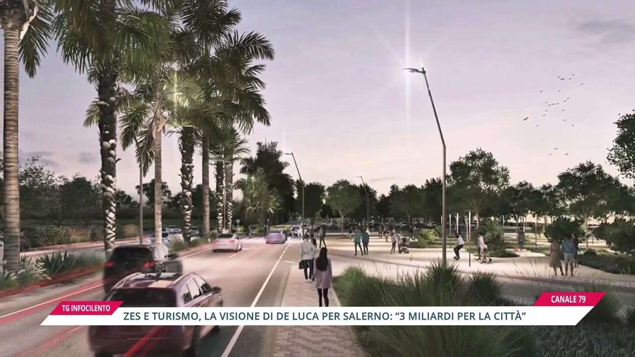 Zes e turismo, la visione di De Luca per Salerno: “3 miliardi per la città”