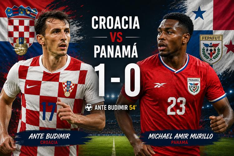 Croacia 1-0 Panamá: Budimir sentencia la victoria y elimina a los canaleros del Mundial 2026