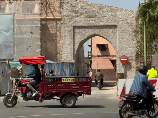 الزيارة الملكية المرتقبة تنهي معاناة ساكنة وتجار باب احمر بمراكش