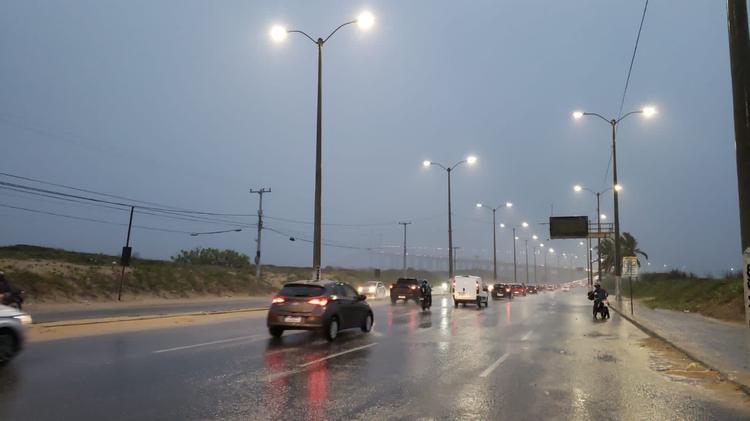 Inmet alerta para acumulado de chuvas em Natal e mais 110 cidades do RN