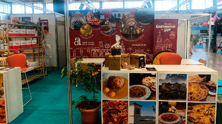 Aspe lleva sus sabores y su oferta turística a Alicante Gastronómica