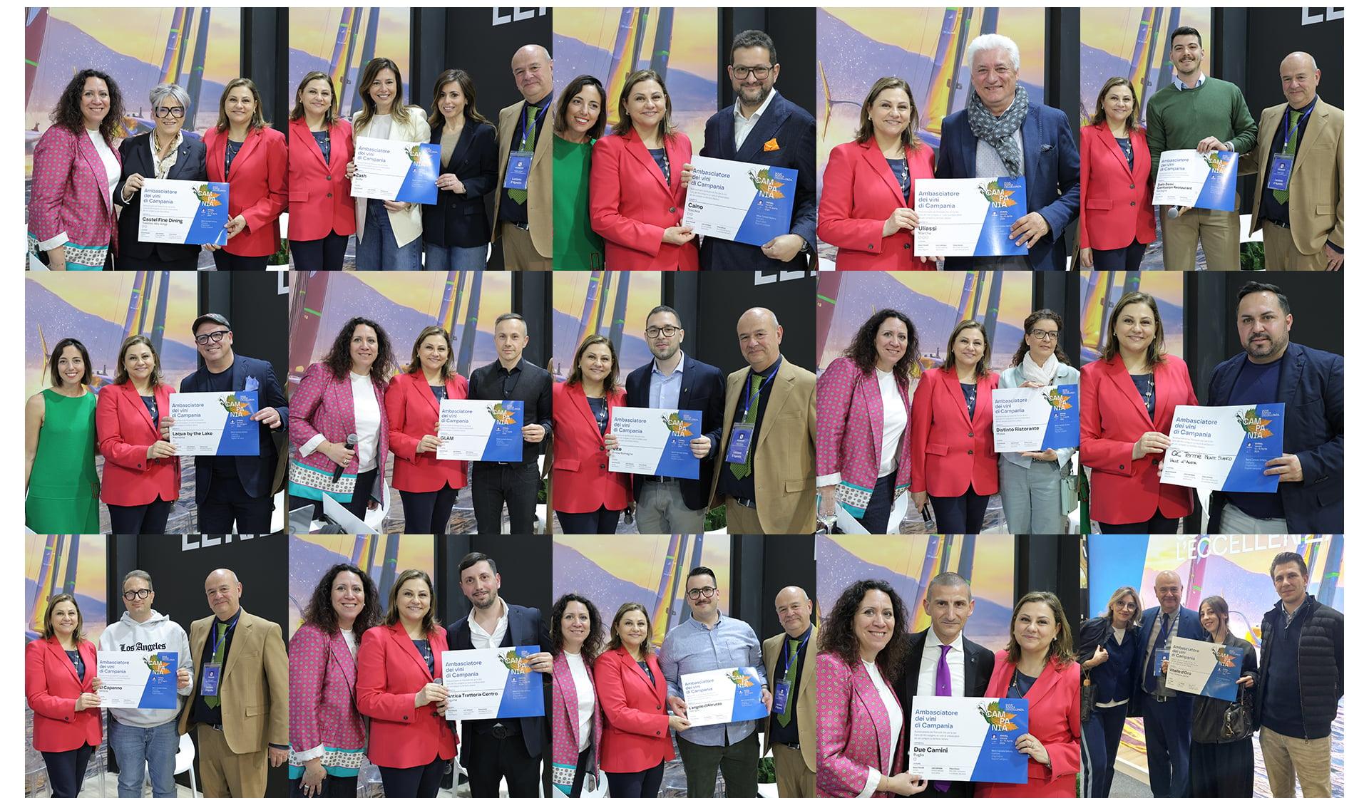 Eccellenze in calice: proclamati i 20 Ambasciatori dei vini campani 2026
