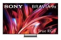 Sony Bravia 9 II TV with red abstract screensaver
