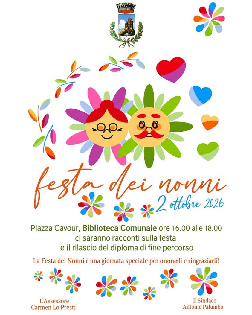 In occasione della Festa dei Nonni il Comune, su proposta dell’assessore Carmen Lo Presti, ha promosso un pomeriggio di...