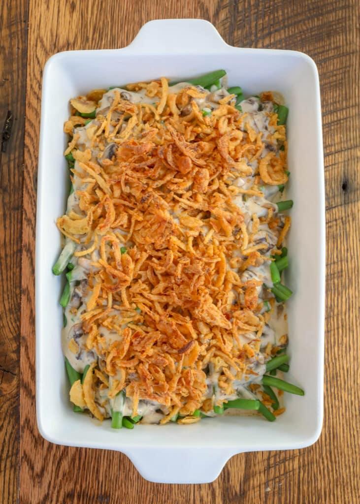 Made From Scratch Green Bean Casserole