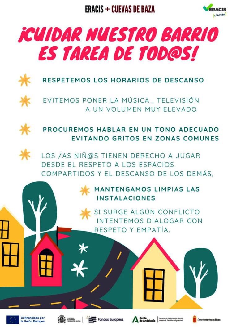 Cuidar nuestro barrio es tarea de todos/as
