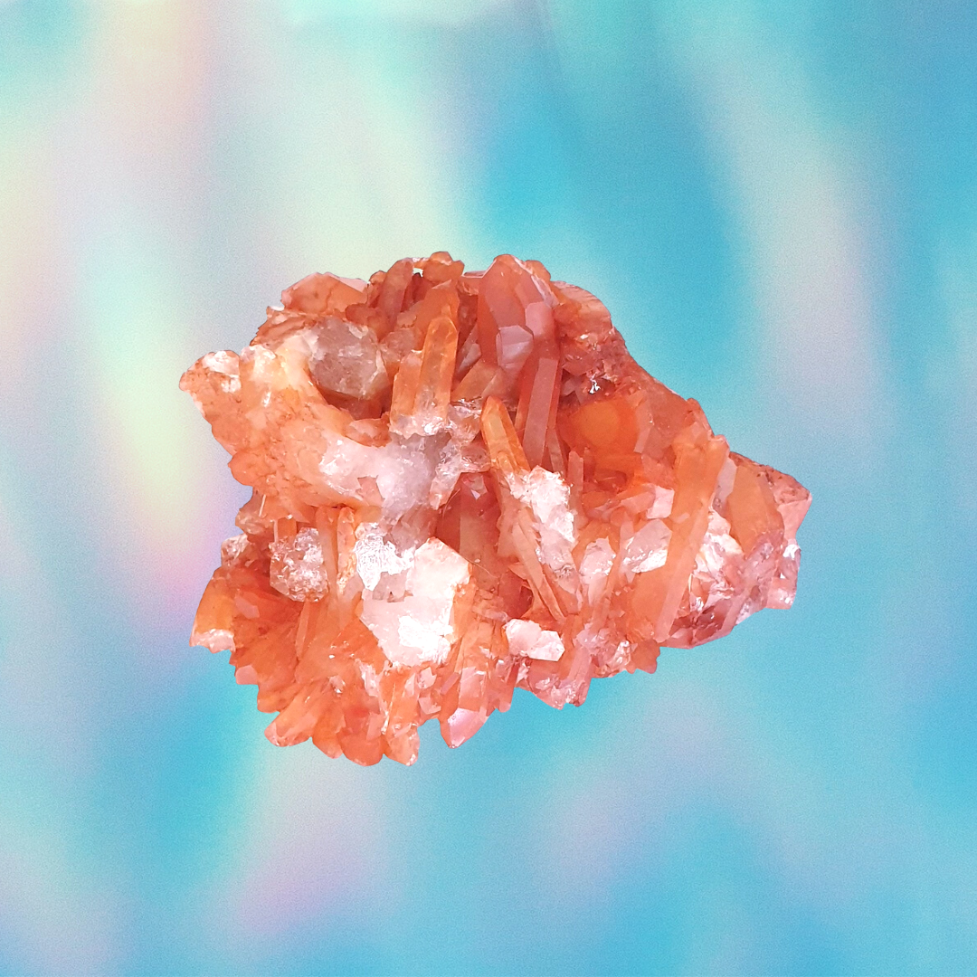 Tangerine quartz to help dance your manifestations into life at the Sagittarius full moon