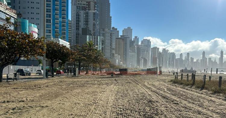Reurbanização da Praia Central avança e entra em nova etapa na Barra Sul de Balneário Camboriú