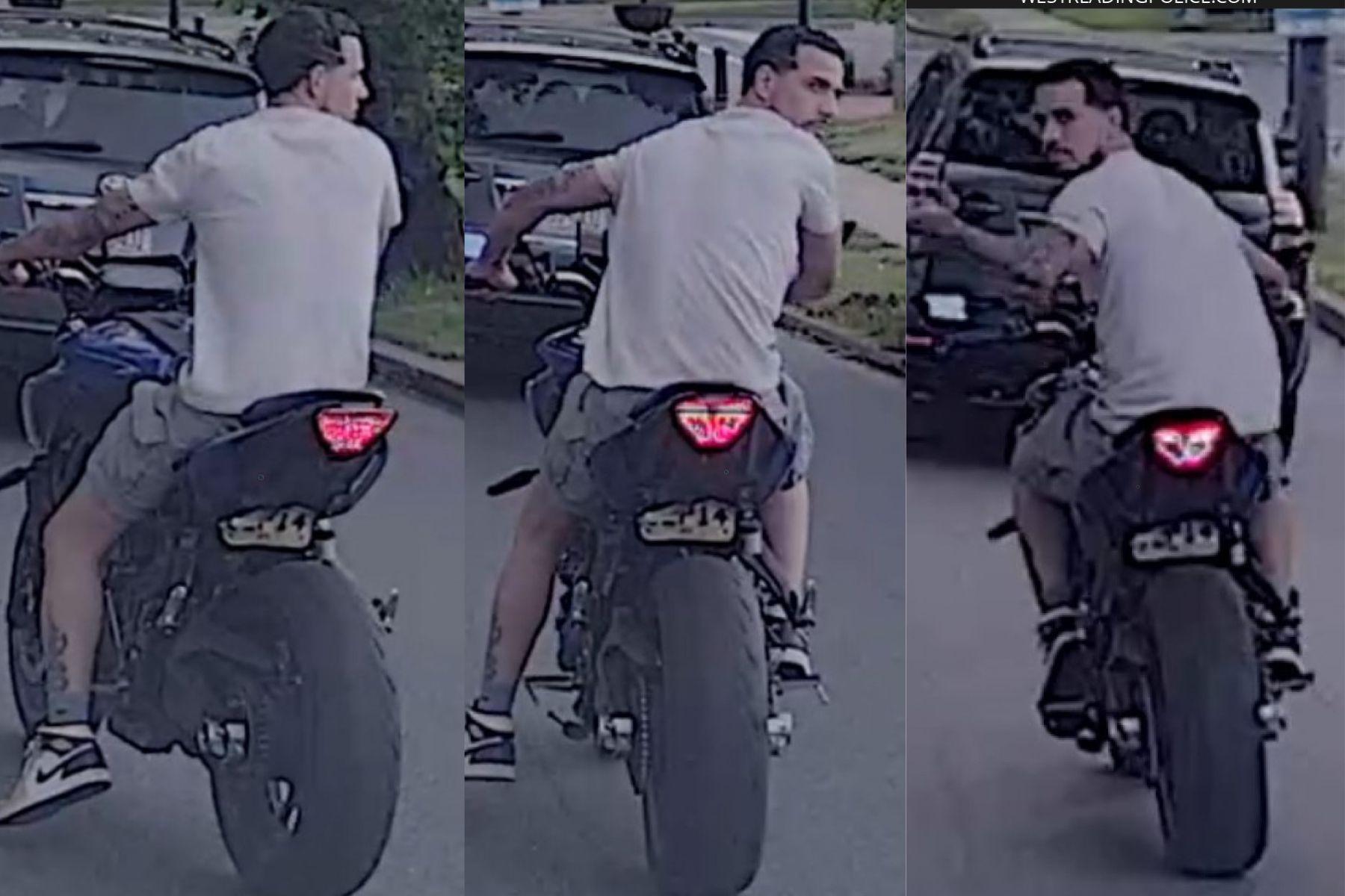West Reading police seek public’s help identifying motorcyclist who fled traffic stop