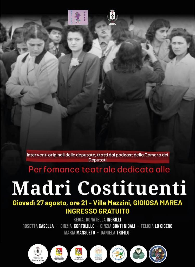 Una serata per ricordare le donne che hanno contribuito a scrivere la nostra storia. 🇮🇹 Giovedì 27 agosto, alle ore 21...
