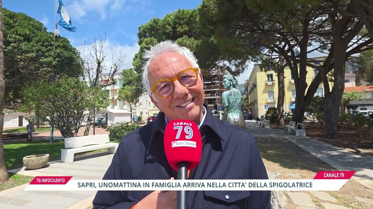 A Sapri arrivano le telecamere di Unomattina in famiglia: a InfoCilento parla Paolo Notari, conduttore Rai