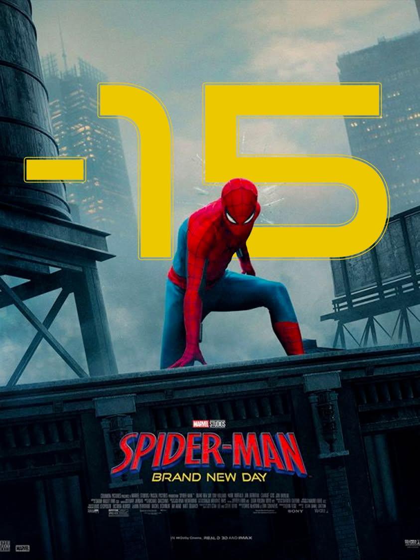 Il countdown è iniziato 🤩 🍿 Mancano solo 15 giorni all'uscita di #SpiderManBrandNewDay! In uscita nazionale da mercole...