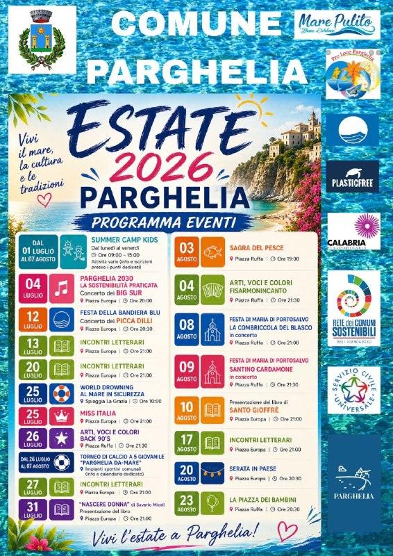 Programma eventi estate 2026