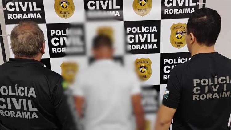 Homem é preso por estupro de vulnerável após enteada revelar abusos em escola de Boa Vista