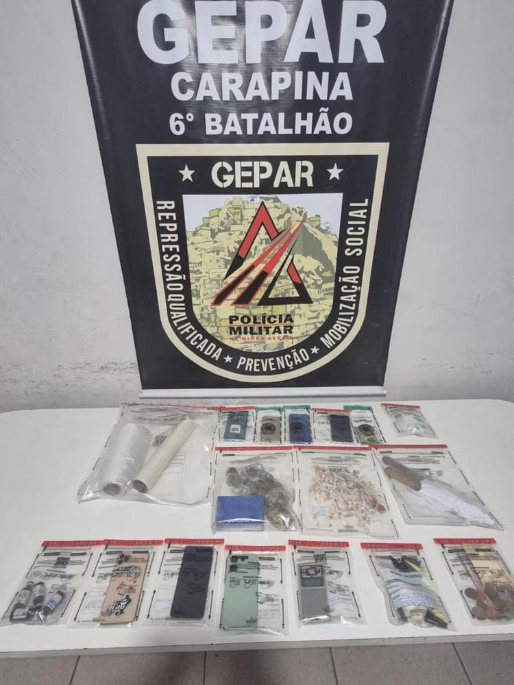 Polícia encontra droga escondida em cano de esgoto durante cumprimento de mandado em Governador Valadares; VÍDEO