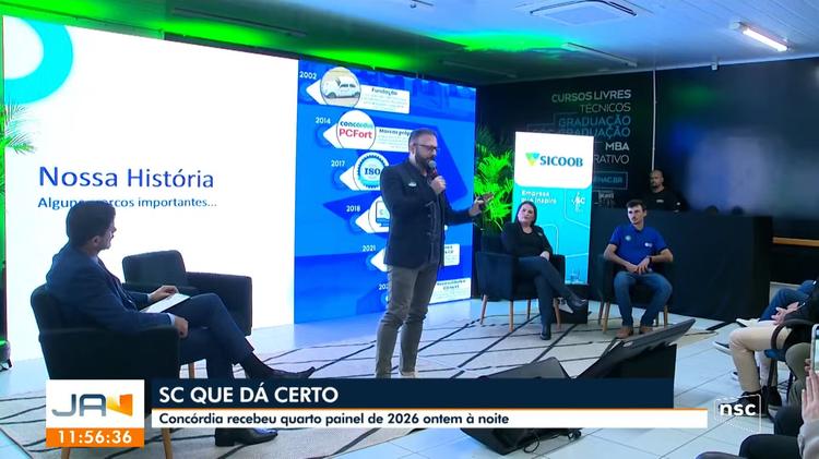 SC Que Dá Certo 2026: REVEJA os painéis por toda Santa Catarina