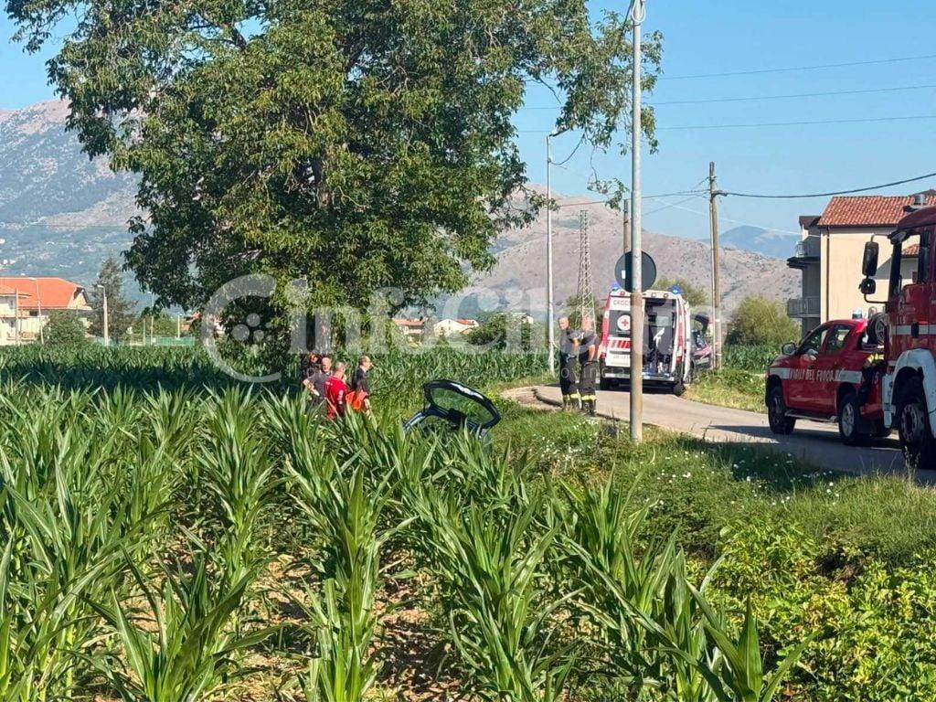 Tragedia a Sassano, auto si ribalta in via Ascolese: automobilista perde la vita sul colpo