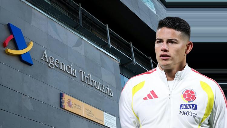 El golazo de James a Hacienda