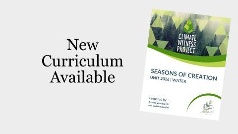 A 5-Week Season of Creation Curriculum for Schools and Sunday Schools