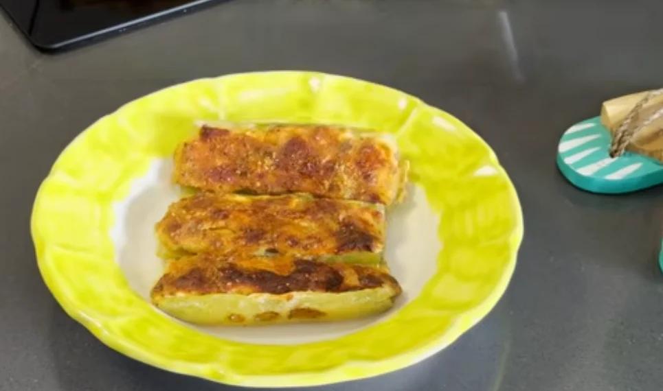 “Sapori in tavola”: zucchetta lunga del Cilento ripiena, ecco la ricetta con tofu e bufala