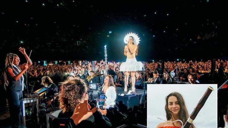 La joven que tocó el fagot para Rosalía: "La gente nos pedía autógrafos a los músicos"