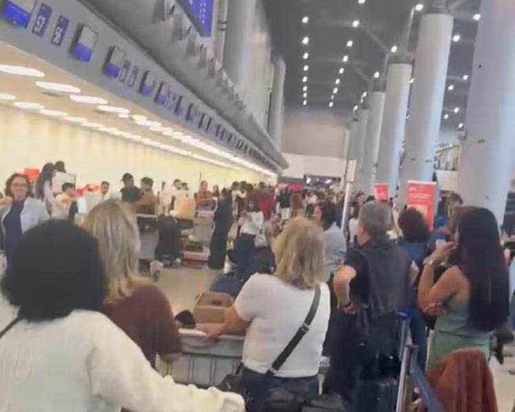 VÍDEO: voo de Porto Alegre para Salvador é cancelado e causa tumulto no aeroporto