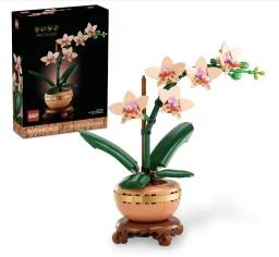 Lego Botanicals Mini Orchid build