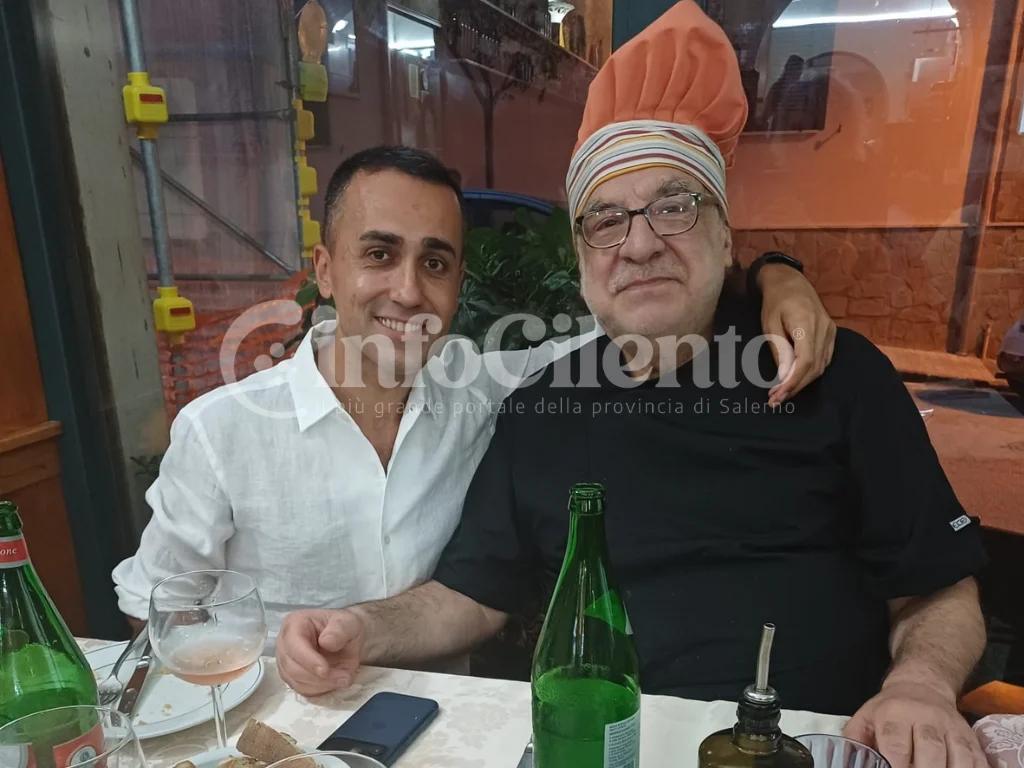 Luigi Di Maio torna nel Cilento: cena ad Agropoli per l’ex leader del M5S