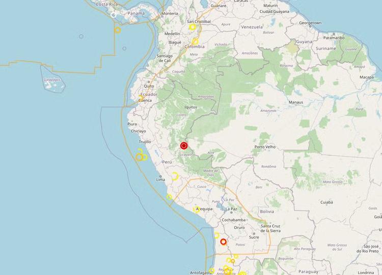 Moradores relatam tremores em municípios do AC após terremoto no Peru: 'Balançou tudo'