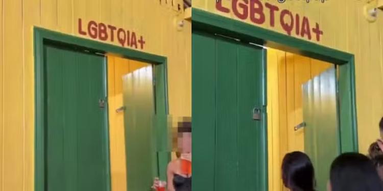 Banheiro LGBTQIA+ é disponibilizado em festival no Marajó e medida repercute nas redes