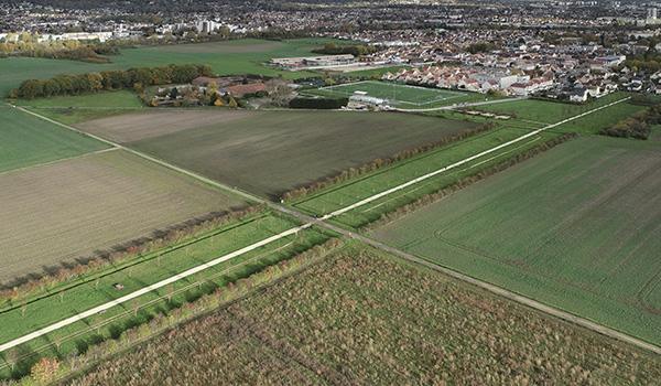 Réaménagement de la promenade plantée au Plessis-Bouchard