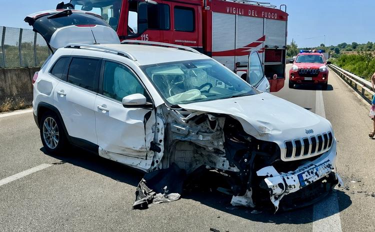 Contromano sulla Lecce-Gallipoli: tre feriti