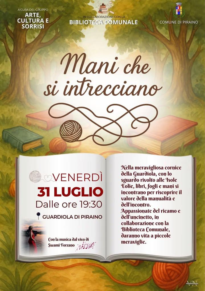 Un pomeriggio dedicato alla creatività, alla condivisione e al piacere di stare insieme. 🧶📚 Vi aspettiamo venerdì 31 l...