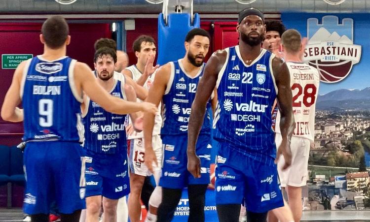 Basket A2/M, Valtur Brindisi: a Rieti seconda sconfitta consecutiva