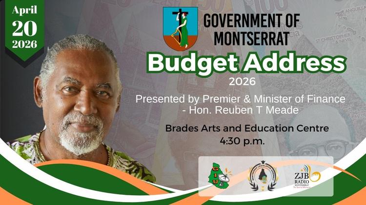 Montserrat premier Meade presents XCD 345.95M for fiscal year 2026/27