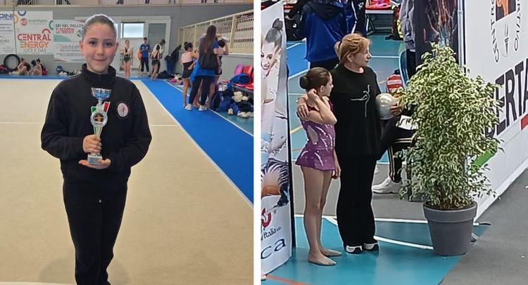 Ginnastica ritmica, pioggia di medaglie per la Virtus Paestum ai campionati italiani Libertas
