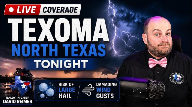 Baldy-in-Chief Live: Texoma & North Texas Storms Tonight