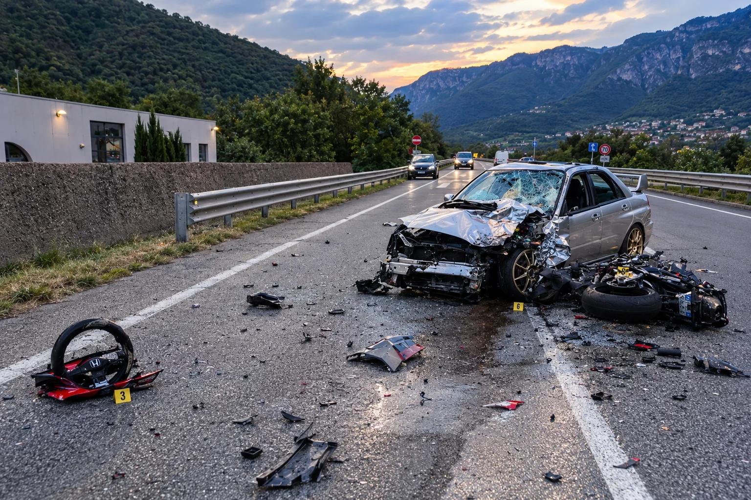 Tragedia sulla SS47: muore 33enne Gerardo Valitutto, lutto cittadino a Sicignano degli Alburni