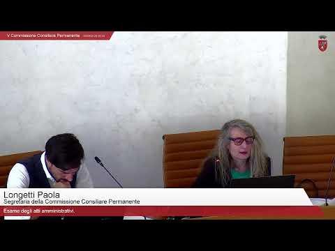 V Commissione Consiliare Permanente