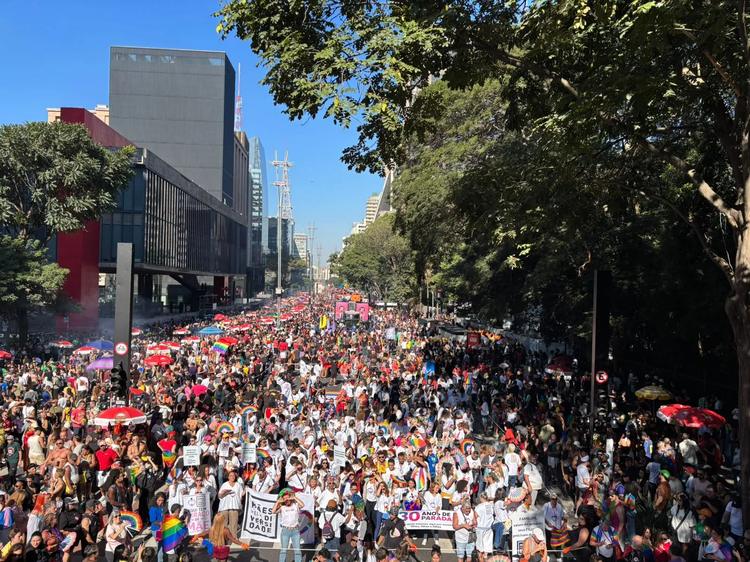 30ª Parada LGBT+ reúne 36,8 mil pessoas em SP, diz estimativa do monitor do debate político da USP