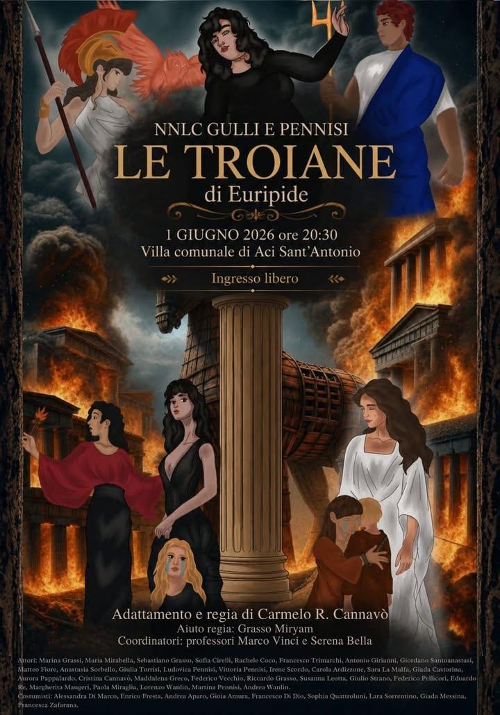 🎭 𝗟𝗨𝗡𝗘𝗗𝗜' 𝗔𝗟𝗟'𝗔𝗥𝗘𝗡𝗔 𝗗𝗘𝗟𝗟𝗔 𝗩𝗜𝗟𝗟𝗔 "𝗟𝗘 𝗧𝗥𝗢𝗜𝗔𝗡𝗘" 𝗗𝗜 𝗘𝗨𝗥𝗜𝗣𝗜𝗗𝗘 🏛️ Parte nel segno...