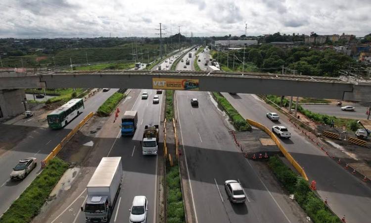 Avanço das obras do VLT provocam novos bloqueios e desvios na BR-324