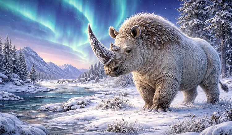 Nouvelle espèce de rhinocéros découverte dans le Haut-Arctique
